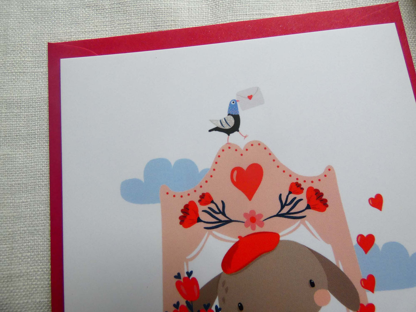 Carte "Bisous gratuits"
