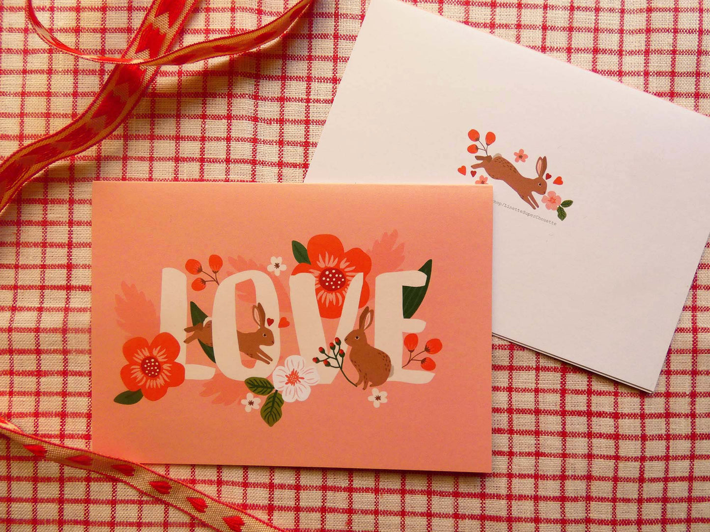 Carte de vœux "Love"