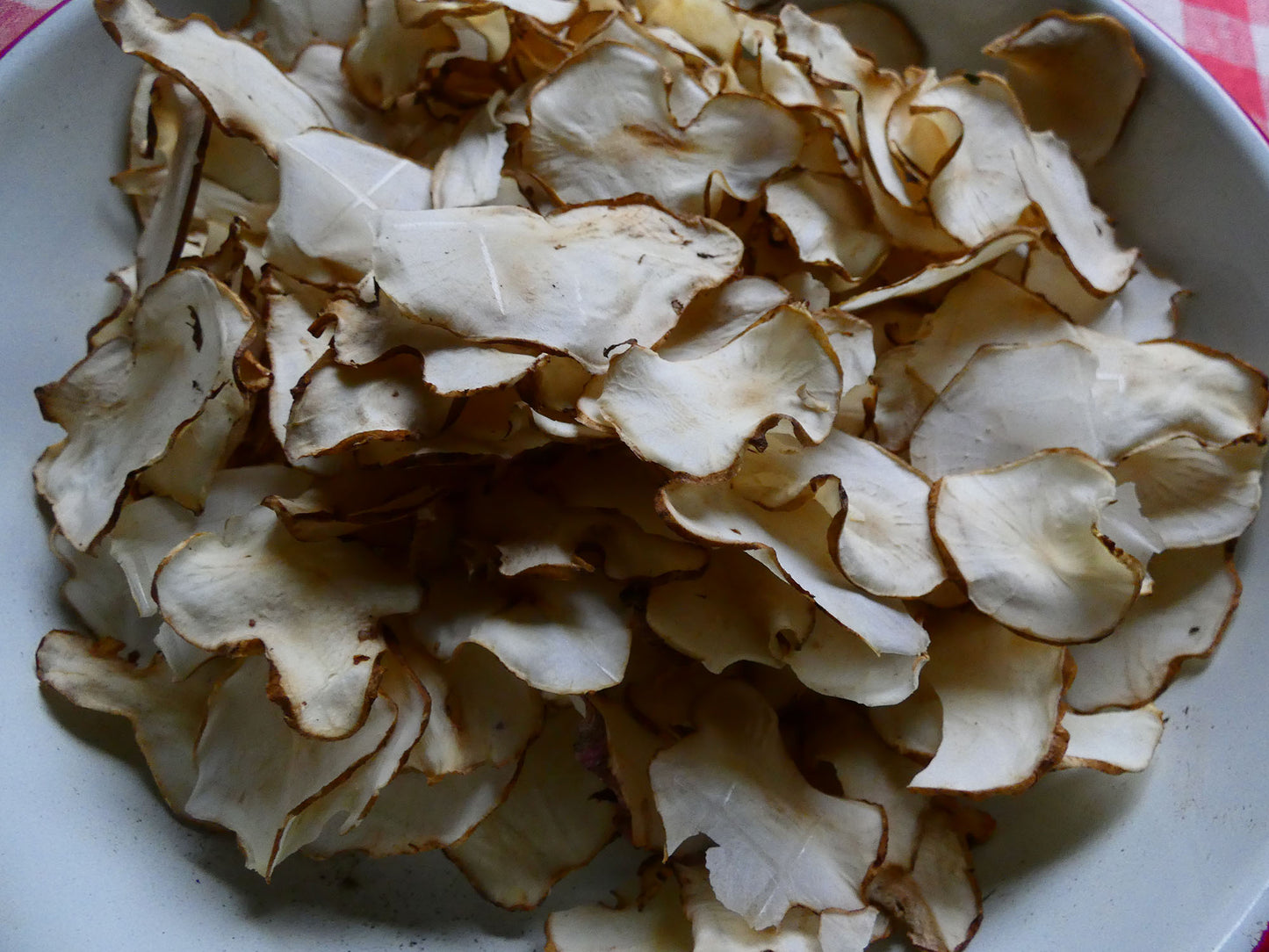 Topinambour séché pour lapins