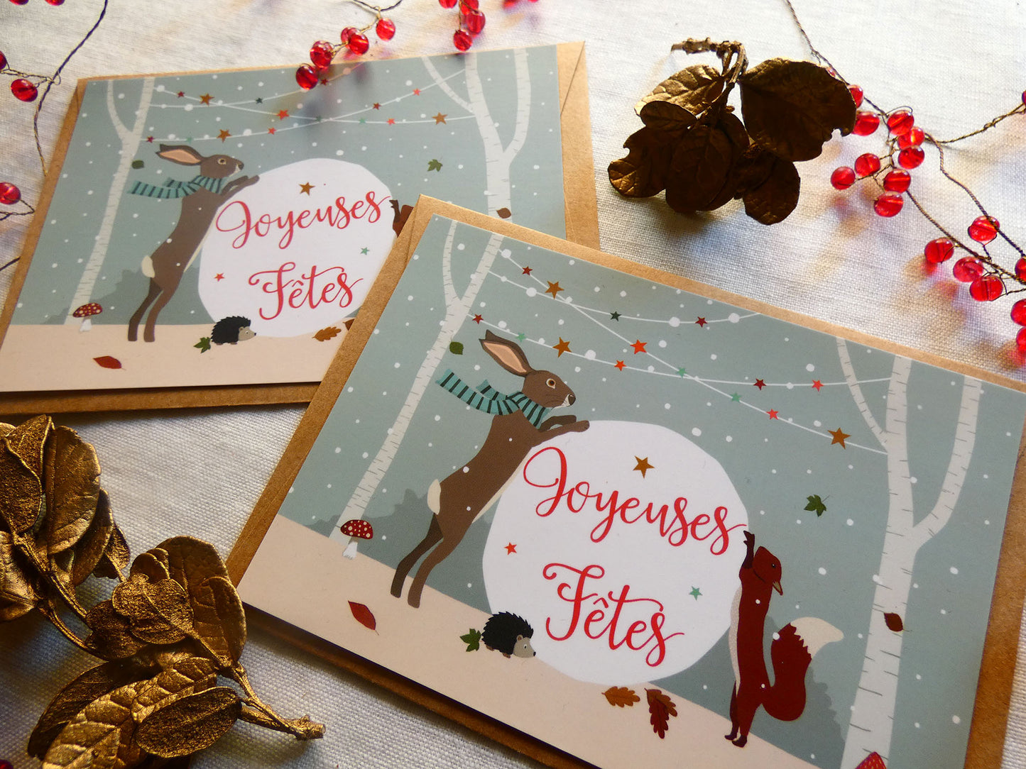 Cartes Joyeuses fêtes