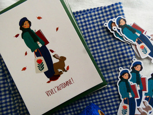 Carte "Vive l'automne"