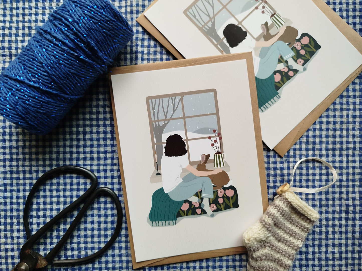 Carte "Par la fenêtre"