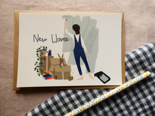 Carte postale "New Home"