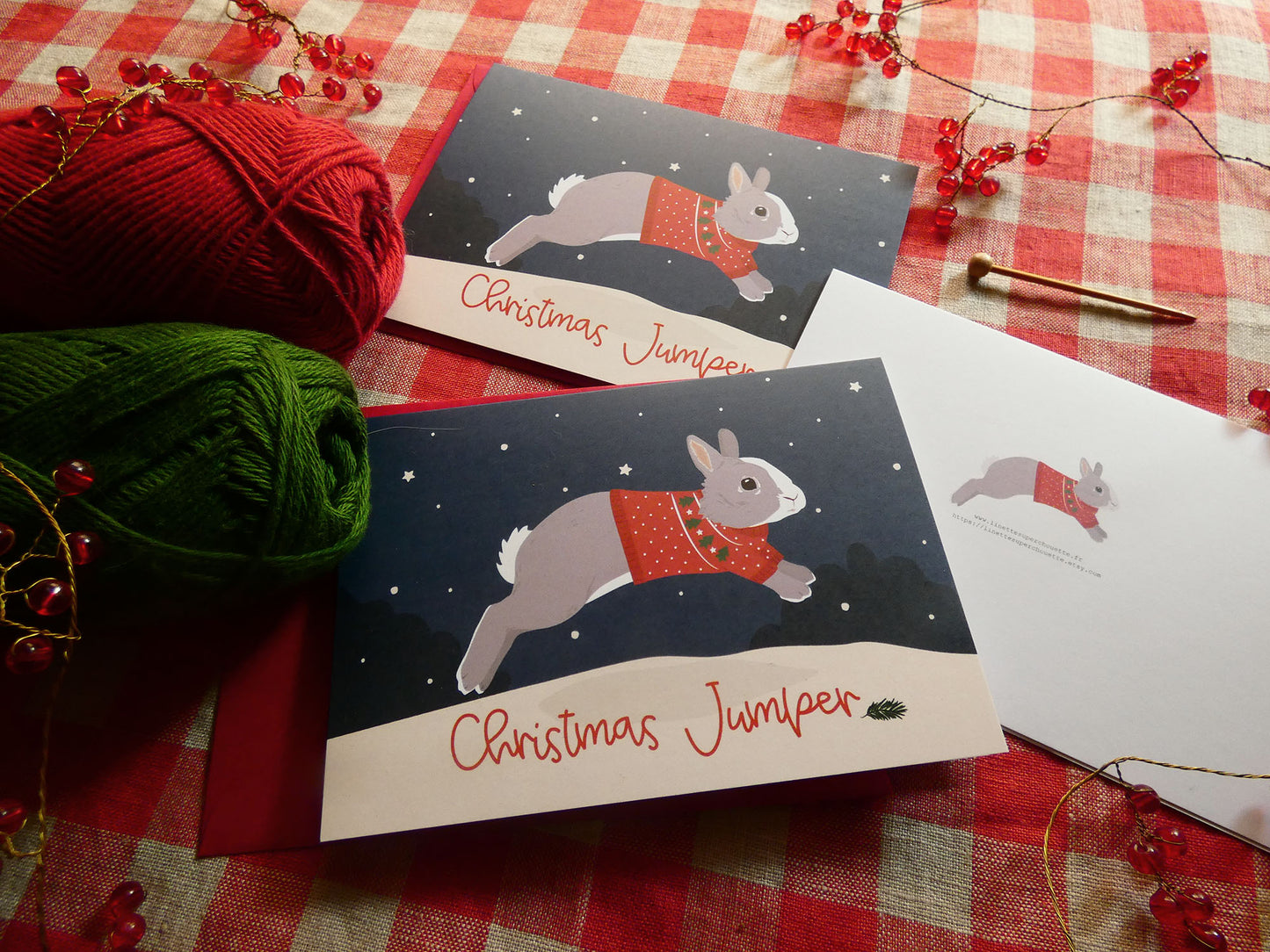 Cartes de voeux "Christmas Jumper"