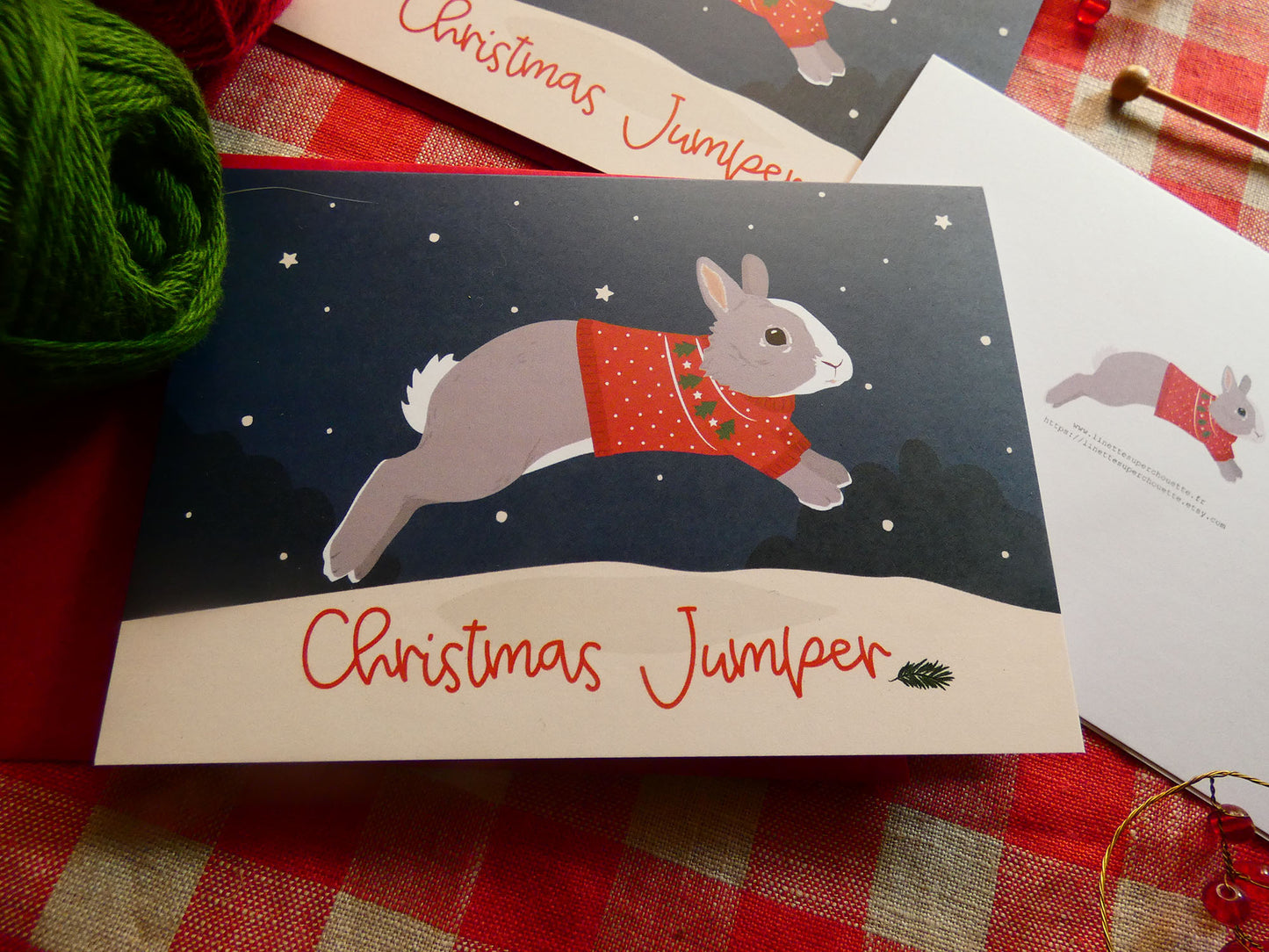 Cartes de voeux "Christmas Jumper"