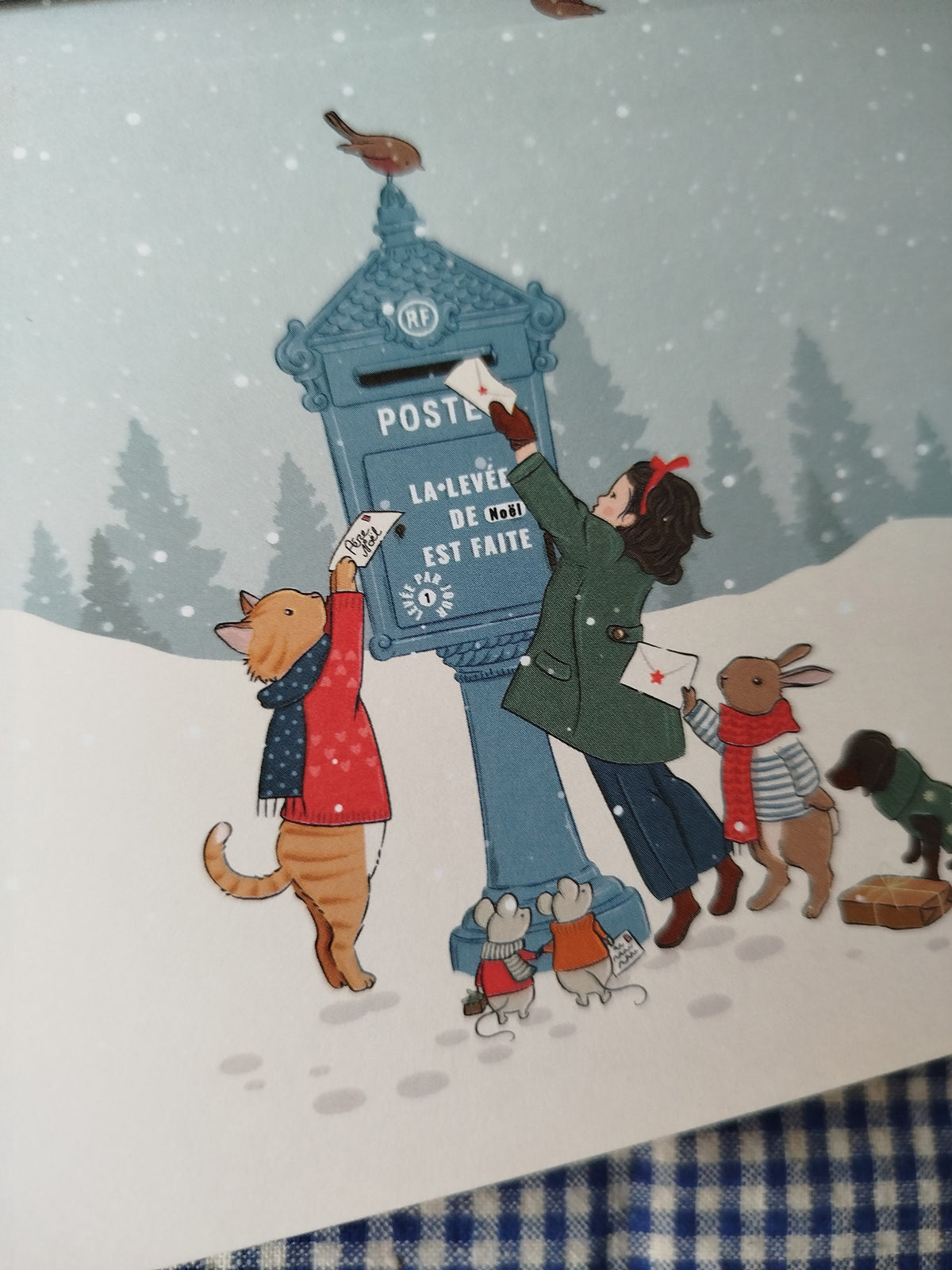 Cartes Lettre de Noël - lot de 2