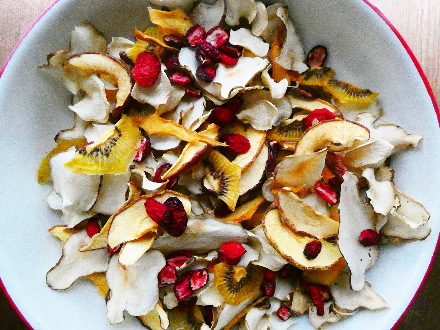 Mélange Noël fruité pour lapins 2