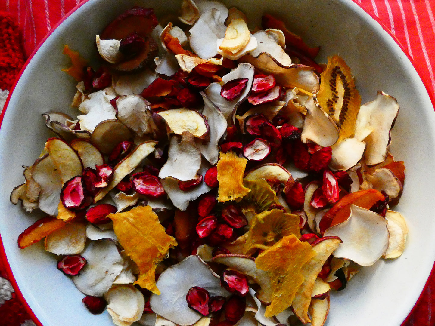Mélange Noël fruité pour lapins
